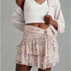 NWT by Anthropologie tiered skirt